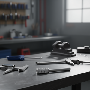 Cutter rotatif à découpe diamantée Fervi, tige conique de 6 mm pour la gravure sur métal - Product Image 3