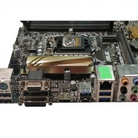 Carte mère de bureau ASUS B150M-PLUS ATX B150 Intel avec 4 emplacements DDR4 pour RAM, prise en charge des processeurs de 6e/7e génération I3/I5/I7, SATA 64 Go, ports VGA DVI HDMI