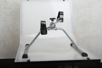 Mini vélo d'exercice pliable pour le bureau, entraînement des bras et des jambes, vélo de bureau portable