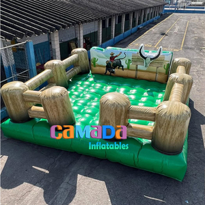 Matelas gonflable Rodeo Bounce House, jeux gonflables pour <span class=keywords><strong>location</strong></span> de fête, <span class=keywords><strong>machine</strong></span> à <span class=keywords><strong>taureau</strong></span> mécanique pour adultes et enfants - Product Image 3