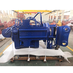 Multi 20-30 ton escavatore montato martello idraulico palo di azionamento del mucchio solare, battipalo d'acciaio - Product Image 6