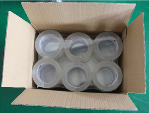 Yalanpack trong suốt 1-inch rõ ràng Bopp Băng một mặt nước kích hoạt chất kết dính kháng cho carton niêm phong - Product Image 6