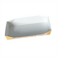 Boîte de présentation pliable pour pâtisserie, en carton écologique imprimé sur mesure, avec finition mate, pour la vente au détail