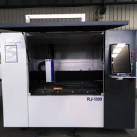 Nouvelle arrivée, petite machine de découpe laser à fibre CNC 1309 3000W pour la fabrication de tôles en acier au carbone