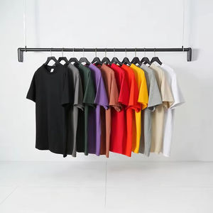 T-shirts vierges pour hommes en coton tricoté 100 % de haute qualité, personnalisables avec impression sérigraphiée, vente en gros - Product Image 1