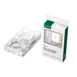 Adaptateur secteur USB C UGREEN 20W X213, <span class=keywords><strong>chargeur</strong></span> mural Type C 20W PD, ensemble de <span class=keywords><strong>chargeur</strong></span> USB C avec câble USB C pour iPhone 15 - Product Image 6