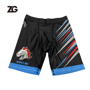 Short de boxe pour hommes, Design personnalisé, Sublimation, Compression MMA - Product Image 1