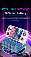 Consola de juegos portátil H36S, pantalla IPS de 3,5 pulgadas, ARM de código abierto, más de 10 emuladores, compatible con WI-FI, 64GB, reproductor de juegos clásico