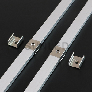 De superficie de aluminio de extrusión de disipador de calor luz Kanal Led canal del perfil de aluminio dc12v - Product Image 5