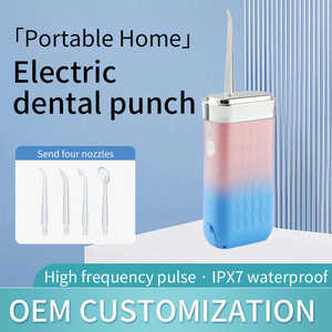 Irrigador bucal con batería recargable inalámbrica de 180ML Con 3 modos alimentados por USB para limpieza de dientes y aparatos dentales para el hogar y los viajes - Product Image 4