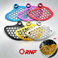 Protection de disque de frein avant compatible avec la moto tout-terrain électrique Sur-Ron Light Bee X, ensemble de pièces durables en aluminium CNC alvéolé