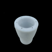 Abat-jour en PC PMMA rond moulé par injection sur mesure, diffuseur d'ampoule LED opale, abat-jour en plastique pour lampe d'ambiance OEM ODM
