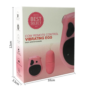 Jiuxi Cow Wireless <b>Remote</b> <b>Control</b> <b>Vibrating</b> Egg, 20-Frequency <b>Vibrating</b> Female Sex Toy, Dropshipping Available - Product Image 1