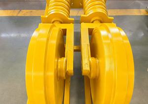 <b>Track</b> Idler Wheel and Spring Tensioning <b>Device</b> Assembly for Mini Excavator Construction Machinery Parts Idler PC60 - Product Image 4