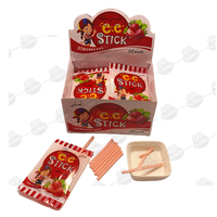 Bonbons en poudre fruités multicolores saveur fraise mangue, marque Slinna, emballage boîte, bonbons pour enfants, fabrication OEM