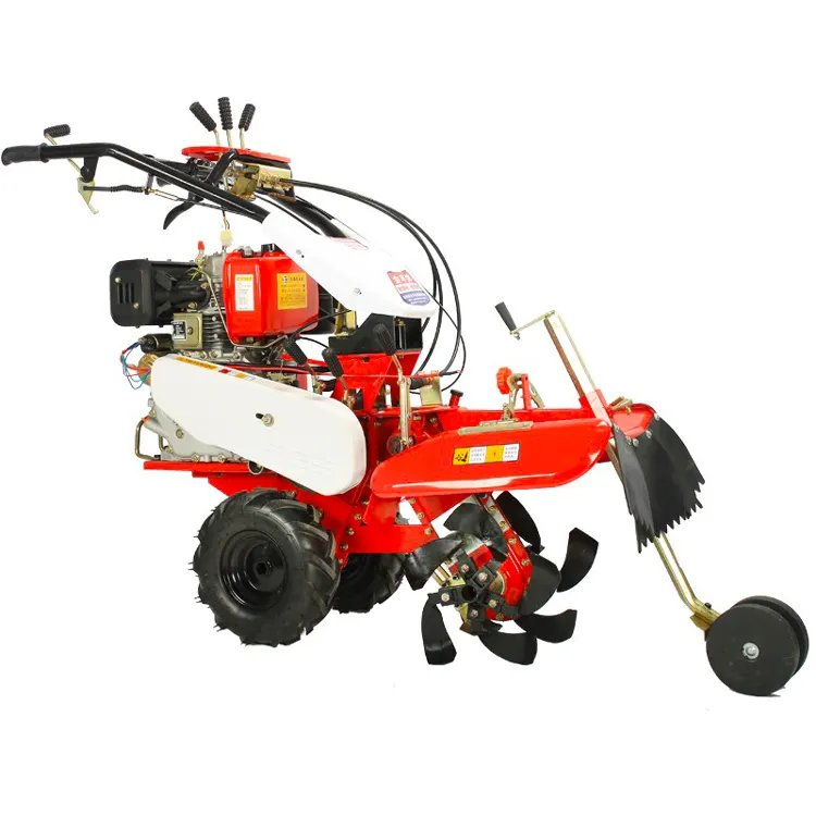 Máquina de encadernação multifuncional, tendedor e cultivador multifuncional para gerenciamento de ervas daninhas, micro cultivador e motor diesel