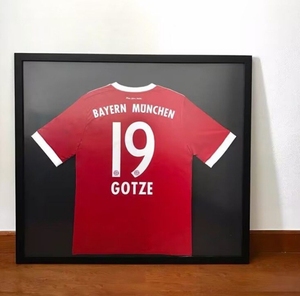 Bán Buôn Thể Thao Áo Sơ Mi Jersey Khung Kích Thước Lớn Hiển Thị Bóng Rổ Bóng Đá Áo Sơ Mi Khung Jersey Hiển Thị Hình Ảnh Bóng Hộp - Product Image 5