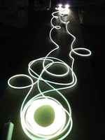 Câble à fibres optiques à éclairage latéral 3MM MMA pour l'extérieur, lumières LED à fibres optiques, décoration pour piscine, câble à fibres optiques sans moteur