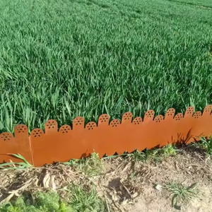 Borde de Jardín Moderno y Ecológico de Acero Corten Gnee de 6 Pies, Protección de Metal Oxidado para Césped y Muros de Contención, para Uso Residencial y Comercial - Product Image 4