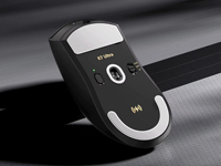 Souris sans fil MCHOSE K7 Ultra avec rétroéclairage RGB, 6 boutons, pour droitiers, légère, pour jeux, esports, bureau, 3950, avec recharge sans fil