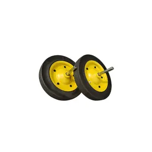 Neumáticos de monociclo para carretilla, neumáticos de goma sólida, baratos, 3800