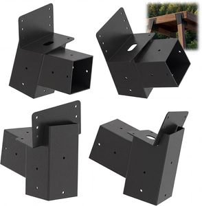 Supports d'angle composés 4x4 pouces pour abris de chasse, cabanes de tir et maisons dans les arbres - Product Image 1