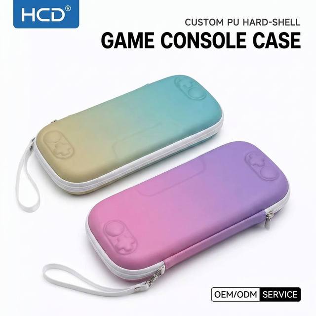 Custom EVA Zipper Portable Protective Game Console Case Waterproof Shockproof Hard Shell 2-3 Compartments Carrying Storage Bag