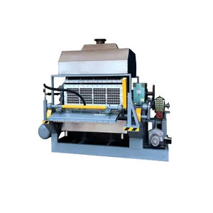 Small Scale Chicken Egg Tray Making Machine for Waste Paper Recycling Production Line