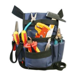 Cintura portautensili regolabile, con molteplici tasche e porta-attrezzi, ideale per l'organizzazione e facile accesso. - Product Image 1