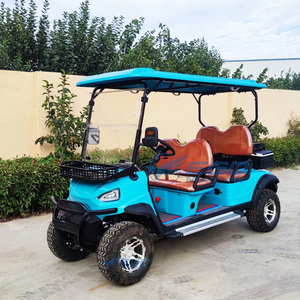 New Electric 4 Wheels Off-road Club Car Golf Cart with 2-8 Seats Steel & Plastic Construction Special transportation - Product Image 3