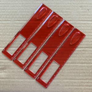 Оптовая продажа: линейка <span class=keywords><strong>3</strong></span>-в-<span class=keywords><strong>1</strong></span> с логотипом на заказ, 15 см, двойная шкала, с увеличительным стеклом и зажимом для заметок, прямая линейка для студентов - Product Image 5