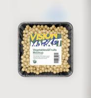 Étiquettes autocollantes personnalisées imperméables pour fruits - Étiquettes de sécurité alimentaire en film nacré avec impression de logo OEM