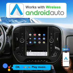 Autoradio 12,1 pouces pour GMC Sierra VTrux Chevrolet Silverado LD 2014+ avec CarPlay sans fil, écran tactile, navigation GPS, <span class=keywords><strong>radio</strong></span> 4G LTE - Product Image 4