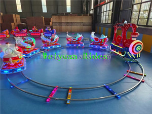 Manufactory Wholesale Manège électrique à <span class=keywords><strong>train</strong></span> sur rail pour 7 joueurs, petit modèle, pour enfants, usage domestique, scolaire <span class=keywords><strong>et</strong></span> centres commerciaux - Product Image 2