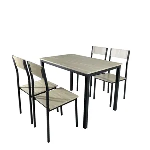 클래식 스타일 컨버터블 주방 식당 세트 4 의자 XC-1B-148