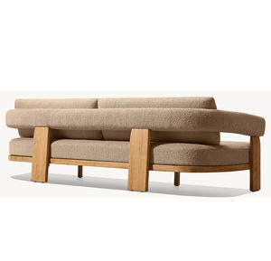 Sofa d'extérieur haut de gamme ensembles de jardin mobilier d'extérieur en teck <span class=keywords><strong>canapé</strong></span> de jardin d'hôtel moderne villa meubles de terrasse à l'extérieur du salon - Product Image 5