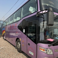 Autobus de tourisme à prix avantageux, autobus d'occasion YUTONG, 54 places et autocars de voyageurs, 52 places, autobus urbains d'occasion à vendre en Chine