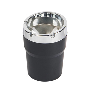 Simple European and American style <b>car</b> ashtray, <b>car</b> <b>interior</b> supplies, flame retardant chimney trash can, convenient <b>car</b> ashtray - Product Image 3