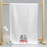 Serviettes de toilette en coton pour hôtel, plus grandes et plus épaisses, durables, personnalisées, avec logo brodé sur mesure