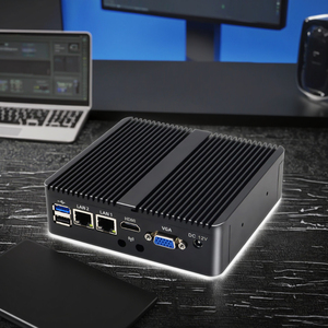มินิพีซีอุตสาหกรรม Celeron Core Quad DDR3 8G 128G Android ไร้พัดลม AI ใหม่ Dual LAN ป้องกันฝุ่น นับจำนวนได้ SSD Nano Quad Core มินิพีซี - Product Image 1