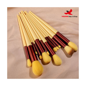 Juego de 13 Brochas de Maquillaje FENGFLY de Bajo Precio para Compras Mixtas, Brochas de Maquillaje Sintéticas Premium para Base, Difuminar y Aplicar Polvo Facial - Product Image 4