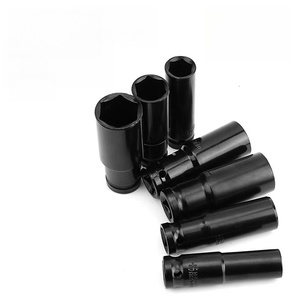 11 cái/bộ <span class=keywords><strong>1</strong></span>/<span class=keywords><strong>2</strong></span> "CỜ LÊ ổ cắm tác động sâu cho sửa chữa xe mở rộng Lục giác tay áo khí nén cờ lê ổ cắm Bộ - Product Image 4