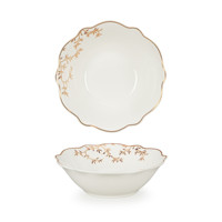 Meilleures ventes - Service de table en céramique dorée moderne de luxe - Assiettes et bols en porcelaine de qualité supérieure - Vente flash - Services de table