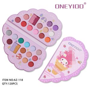 Palet onejioo <span class=keywords><strong>28</strong></span> warna multiwarna Matte selesai mutiara bentuk hati kartun <span class=keywords><strong>Eyeshadow</strong></span> piring sombras para ojos - Product Image 6