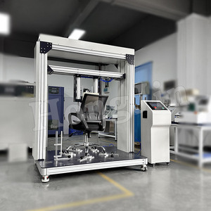 เครื่องทดสอบความทนทานของเก้าอี้แบบครบวงจร เครื่องทดสอบพนักพิงเก้าอี้สำนักงานแบบรวมการทดสอบ เครื่องทดสอบอายุการใช้งานเฟอร์นิเจอร์ - Product Image 4