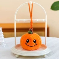 Mini jouets en peluche de haute qualité, porte-clés en peluche citrouille, pendentifs de sac citrouille d'Halloween, cadeau