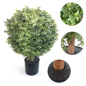 Simulation Plant Artificial Green Plants Home Artificial Plants Decoration Small Bonsai Boxwood Topiary Shrubs For Sale