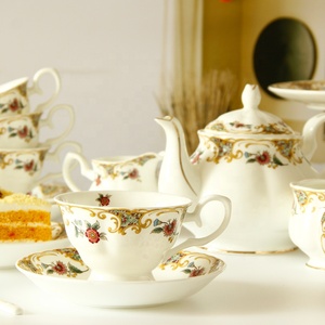 Exquisite European Style Luxury Coffee Suit Ceramic <b>Tea</b> <b>Set</b> Afternoon <b>Tea</b> Bone China Coffee Cup <b>Set</b> - Product Image 6
