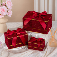 Luxuriöse Geschenkbox-Verpackung Hochzeits-Karton-Geschenkbox Wiederverwendbare Runde Parfüm-Papierverpackung mit Band und Deckel Geschenkbox