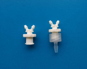 Nhựa 2mm hai barb cuối Y loại nữ luer khóa phù hợp adapter. - Product Image 4